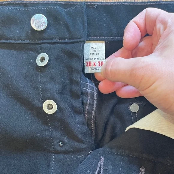 Ralph Lauren RRL Double RL black moleskin jeans - Picture 5 of 8